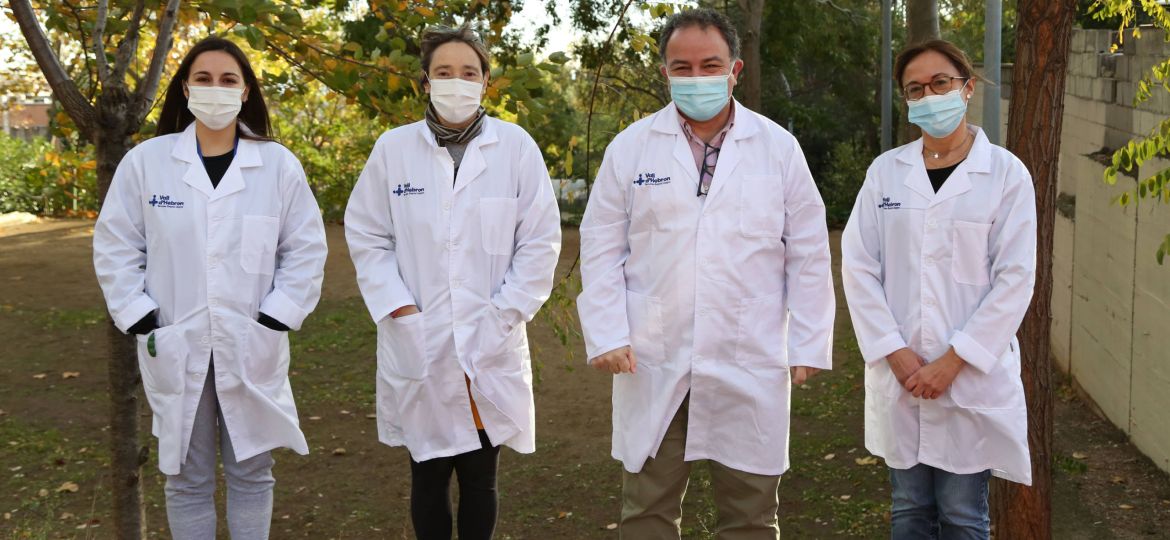 Dr. Almudena Sánchez, Dr. Matilde Lleonart, Dr. Sergi Benavente, and Dr. Silvia Naches