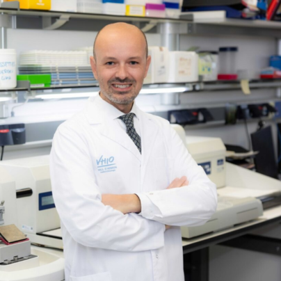 paolo nuciforo at the molecular oncology lab at vhio