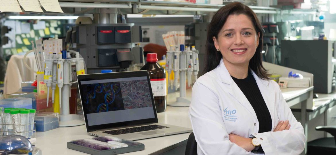 Leticia de Mattos-Arruda, Junior Principal Investigator of VHIO’s Applied Genetics of Metastatic Cancer Group.