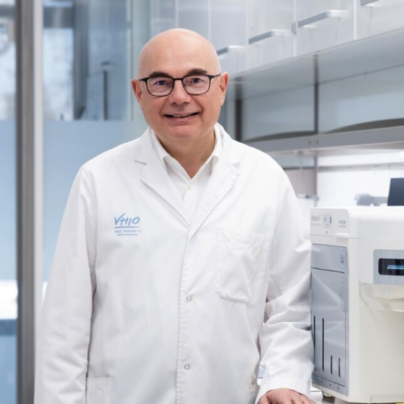 Dr. Josep Tabernero VHIO Director in a lab