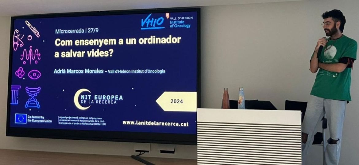 Xerrada Adria Marcos Nit Europea de la Recerca