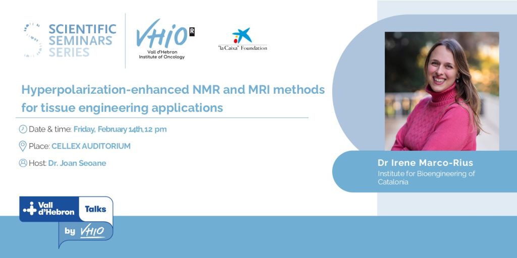 Dr. Irene Marco-Rius | Hyperpolarization-enhanced NMR and MRI methods for tissue engineering applications