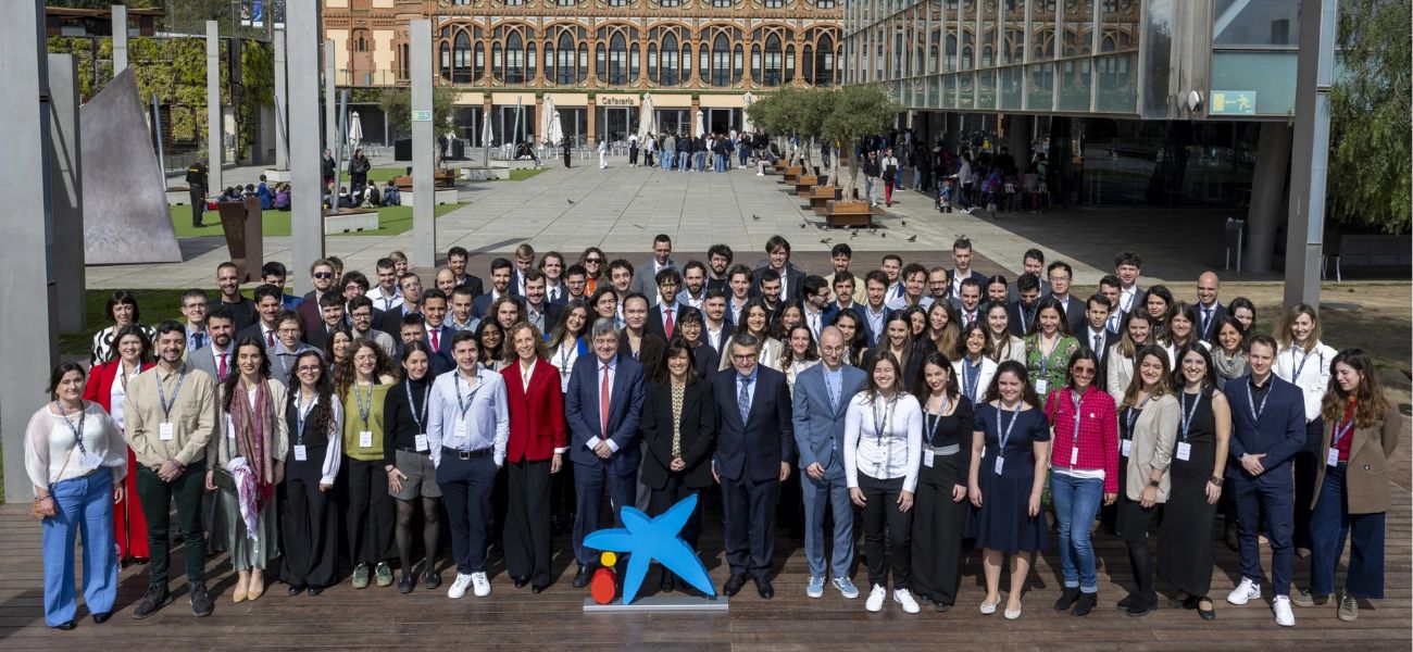 Foto de grupo becas "la Caixa" 2025