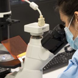 Laboratorio microscopio VHIO